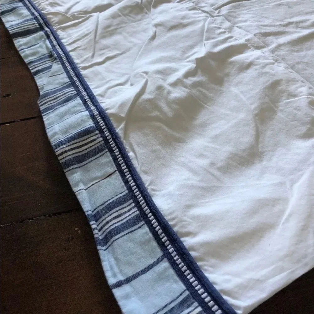 Pottery Barn Boys Crib Skirt
